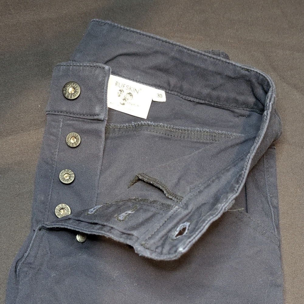 Rufskin Men's Black Dress Pants